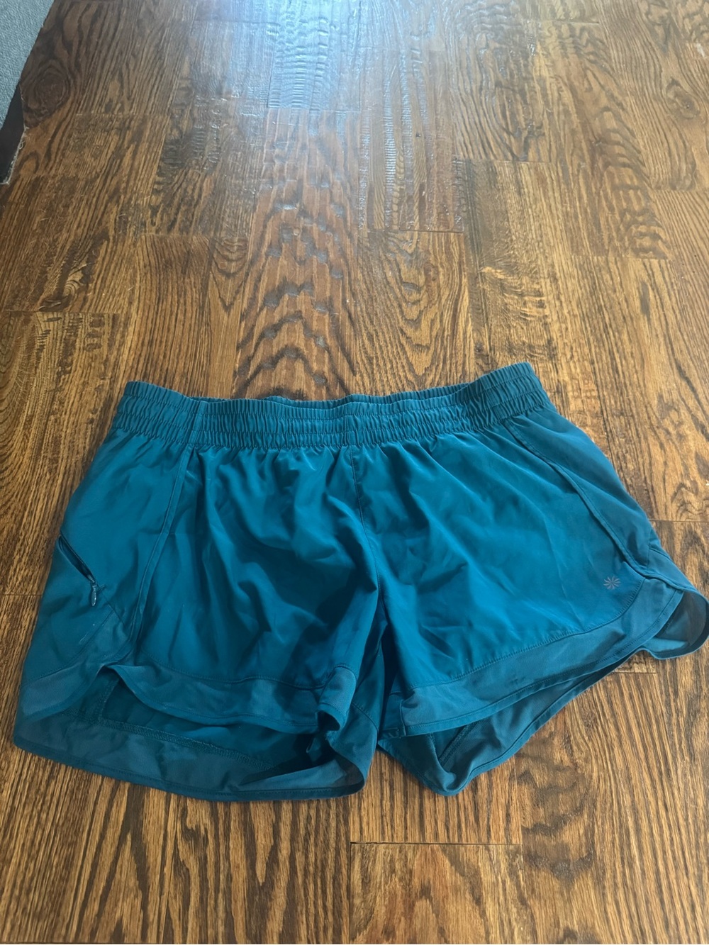 Athleta Teal Athletic Shorts